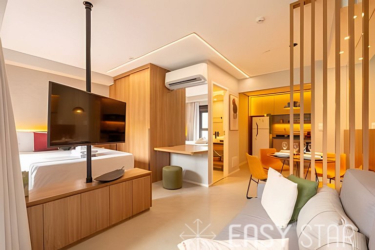 Easy Star - Aconchegante studio no coração de Pinheiros - VG
