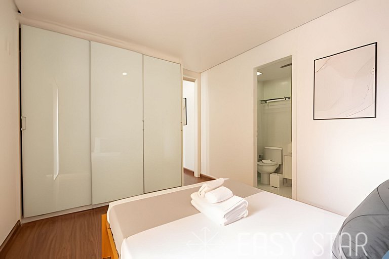 Easy Star - Charmoso apto C/vaga no Jardim Paulista - VJ01I