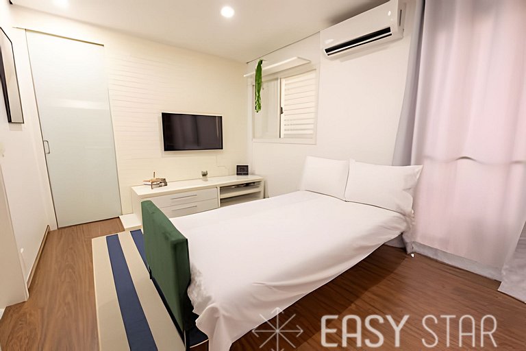 Easy Star - Charmoso apto C/vaga no Jardim Paulista - VJ01I