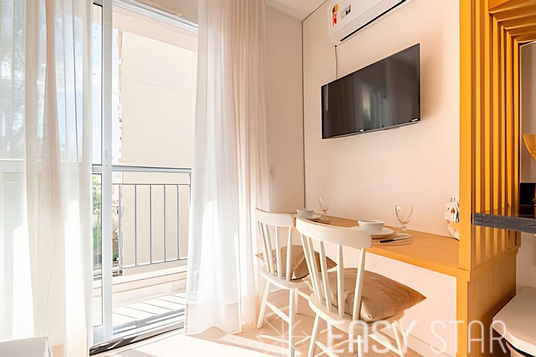 Easy Star - Lindo studio perto do Trianon Masp - VP01I