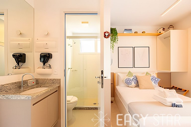 Easy Star - Lindo studio perto do Trianon Masp - VP01I