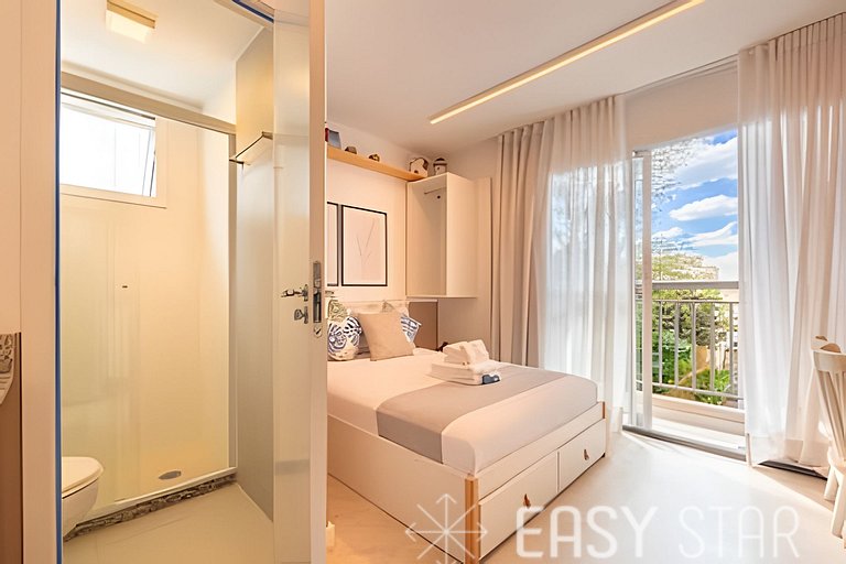 Easy Star - Lindo studio perto do Trianon Masp - VP01I