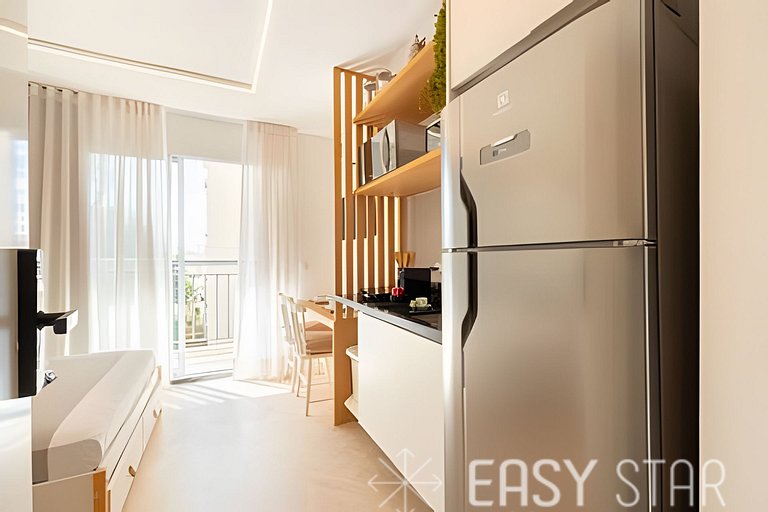 Easy Star - Lindo studio perto do Trianon Masp - VP01I
