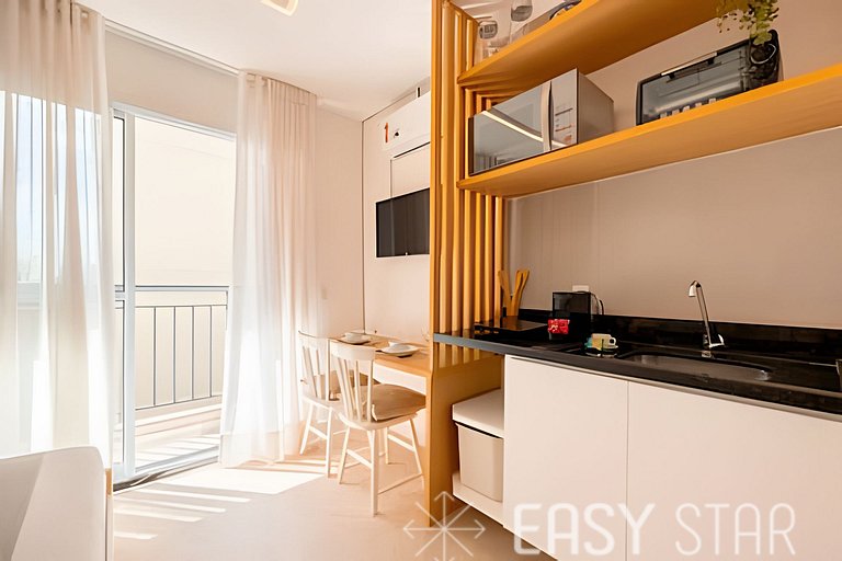 Easy Star - Lindo studio perto do Trianon Masp - VP01I