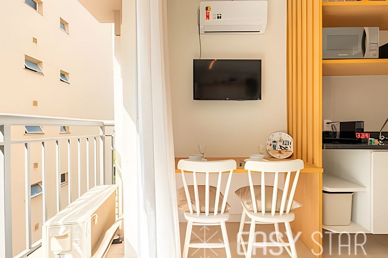 Easy Star - Lindo studio perto do Trianon Masp - VP01I