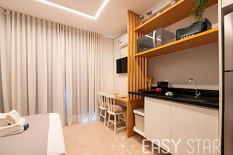 Easy Star - Lindo studio perto do Trianon Masp - VP01I