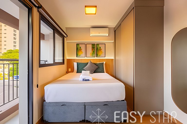 Easy Star - Charmoso studio no coração do Campo Belo - VV01I