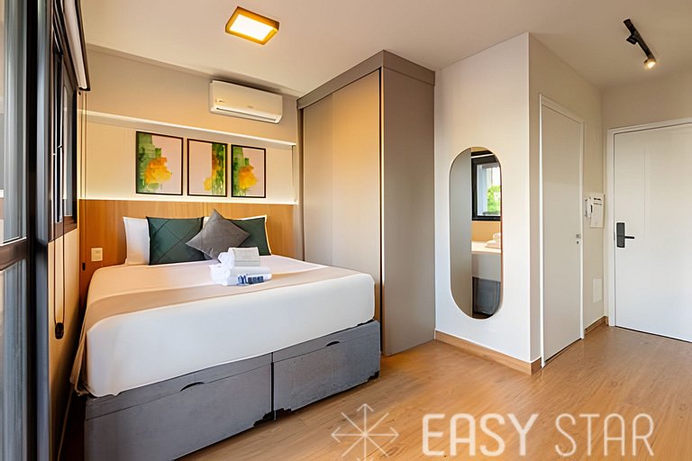 Easy Star - Charmoso studio no coração do Campo Belo - VV01I