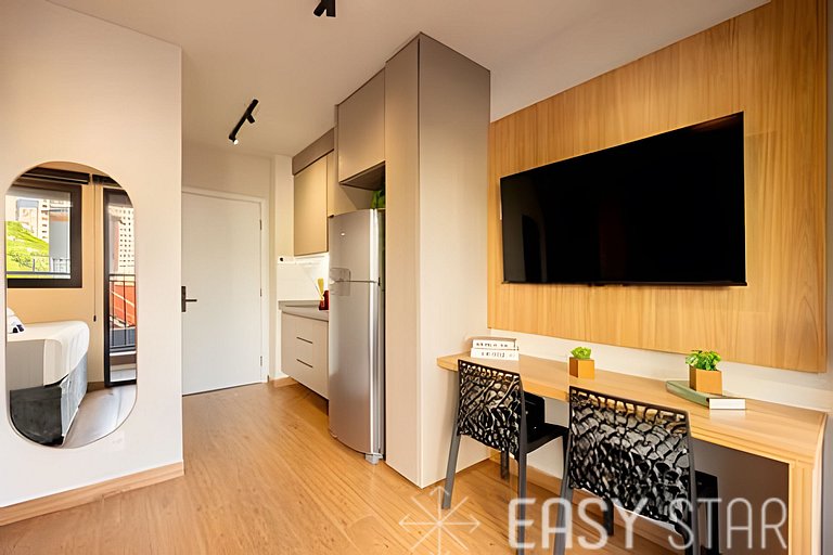 Easy Star - Charmoso studio no coração do Campo Belo - VV01I