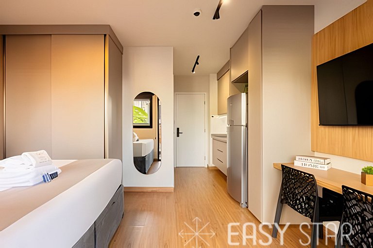 Easy Star - Charmoso studio no coração do Campo Belo - VV01I