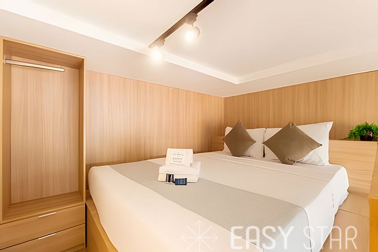 Easy Star - Adorável studio com mezanino no Brooklin - VX01I