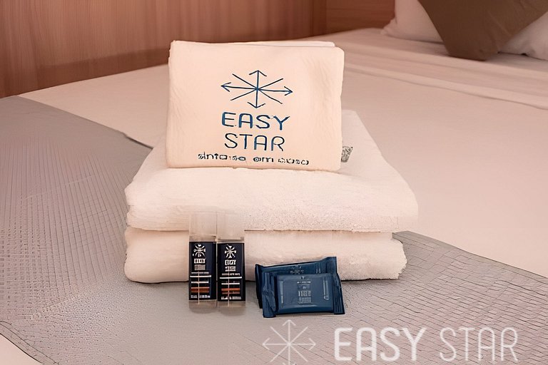 Easy Star - Adorável studio com mezanino no Brooklin - VX01I