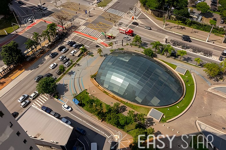 Easy Star - Adorável studio com mezanino no Brooklin - VX01I
