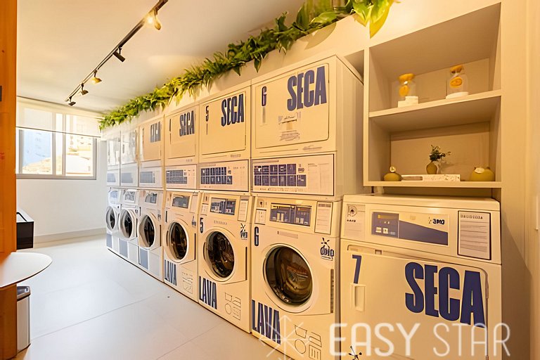 Easy Star - Adorável studio com mezanino no Brooklin - VX01I
