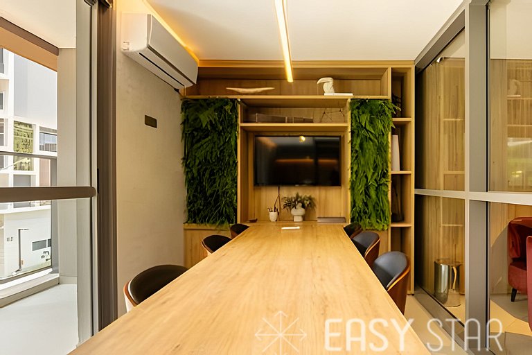Easy Star - Adorável studio com mezanino no Brooklin - VX01I