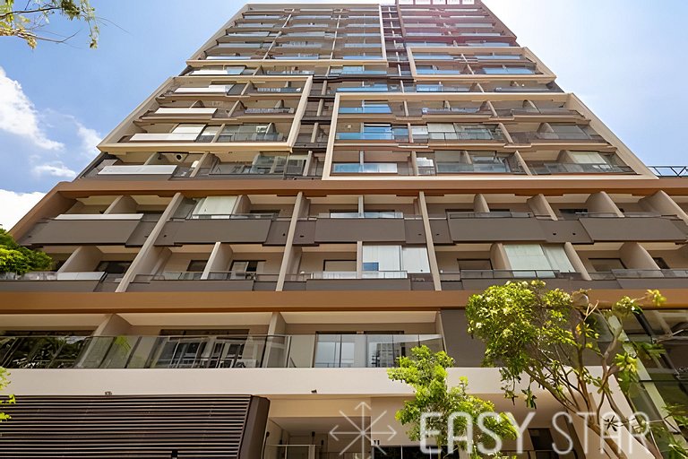 Easy Star - Adorável studio com mezanino no Brooklin - VX01I