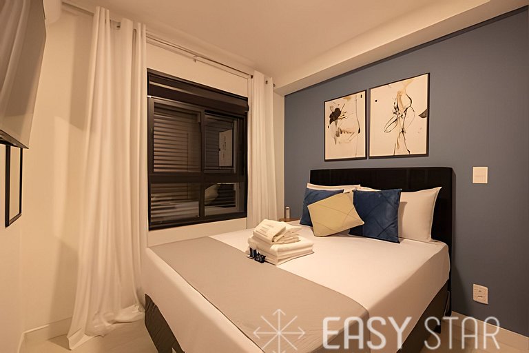 Easy Star - Aconchegante apartamento em Pinheiros - VY01I