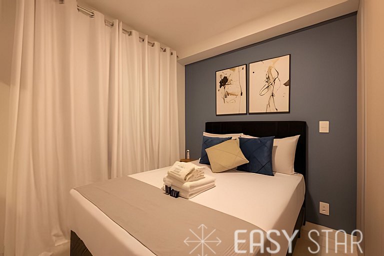 Easy Star - Aconchegante apartamento em Pinheiros - VY01I