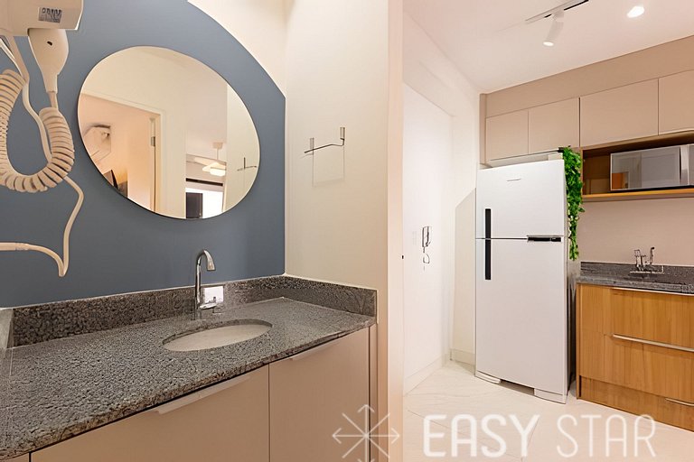Easy Star - Aconchegante apartamento em Pinheiros - VY01I