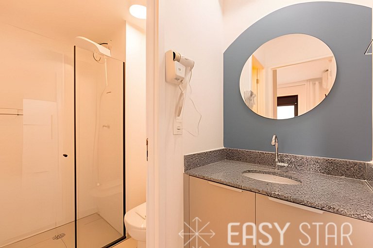 Easy Star - Aconchegante apartamento em Pinheiros - VY01I