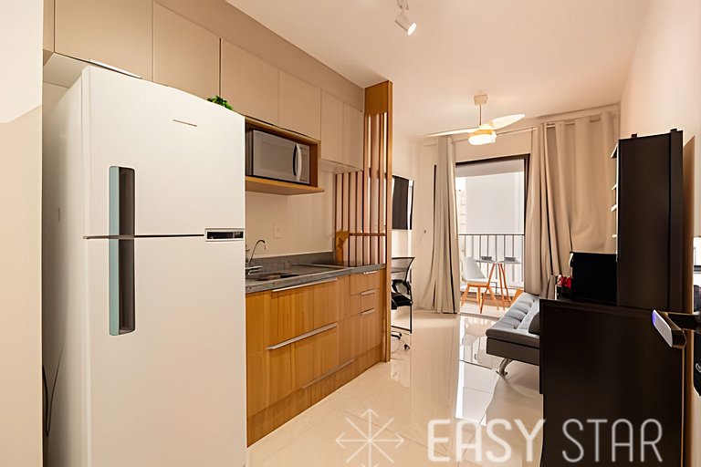 Easy Star - Aconchegante apartamento em Pinheiros - VY01I