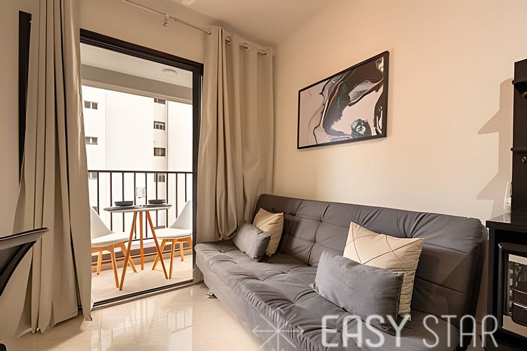 Easy Star - Aconchegante apartamento em Pinheiros - VY01I