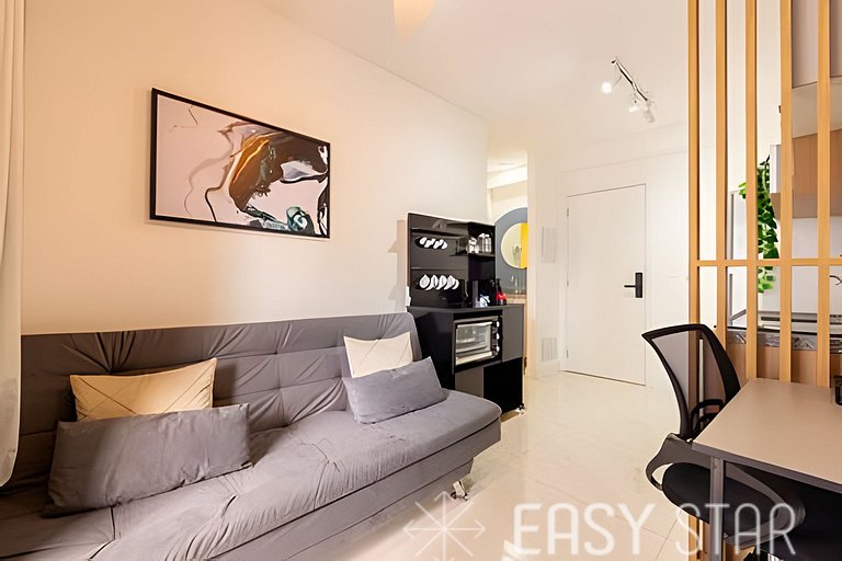 Easy Star - Aconchegante apartamento em Pinheiros - VY01I