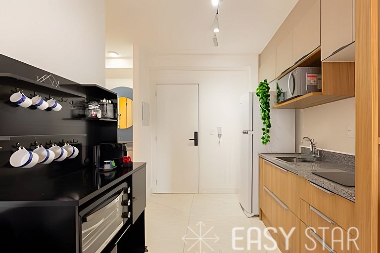 Easy Star - Aconchegante apartamento em Pinheiros - VY01I