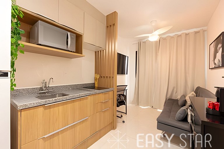 Easy Star - Aconchegante apartamento em Pinheiros - VY01I