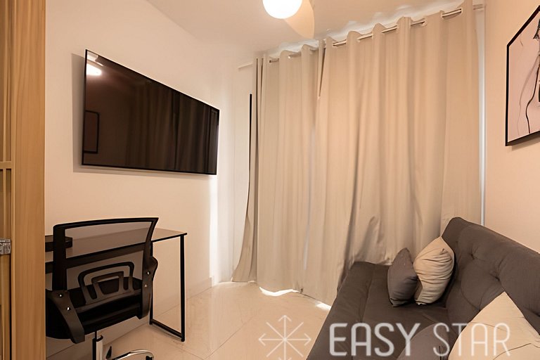 Easy Star - Aconchegante apartamento em Pinheiros - VY01I
