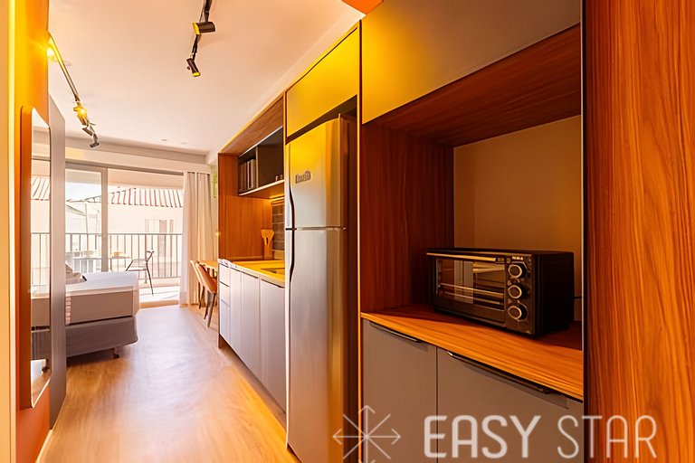 Lindo studio no charmoso bairro de Moema