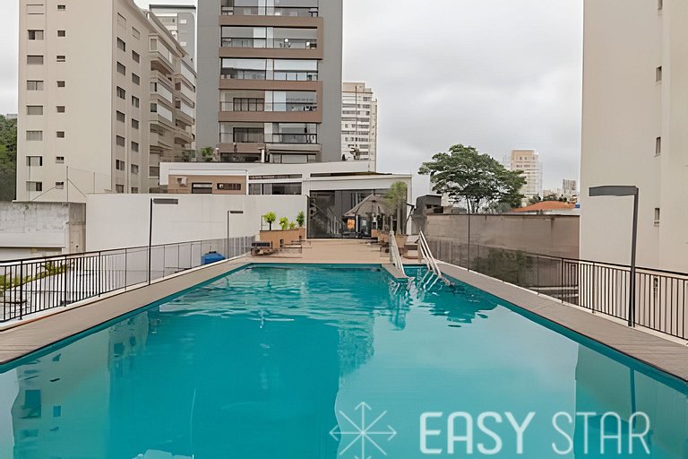 Aconchegante Studio c/ vaga ao lado de CGH