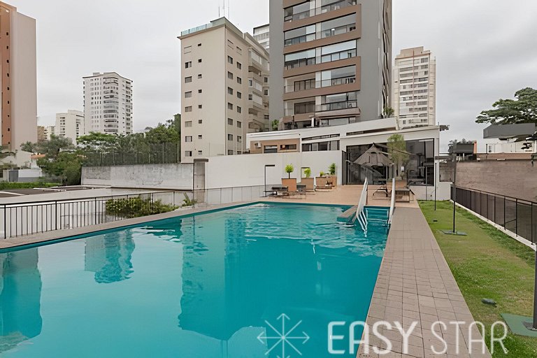 Aconchegante Studio c/ vaga ao lado de CGH