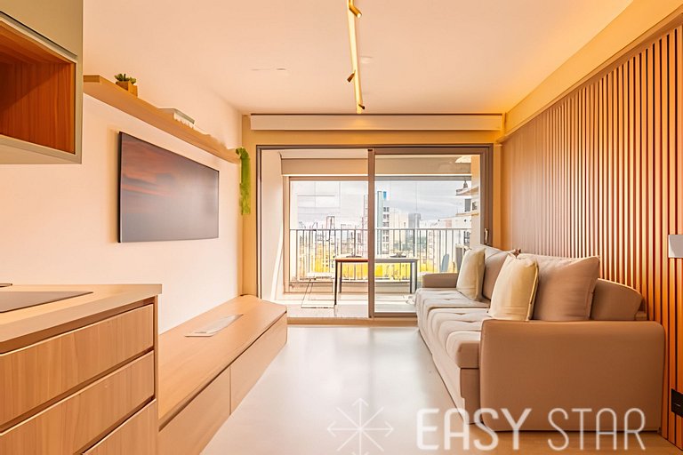 Easy Star - Charmoso Studio próximo ao Shopping Ibirapuera -
