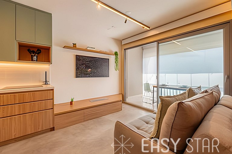 Easy Star - Charmoso Studio próximo ao Shopping Ibirapuera -