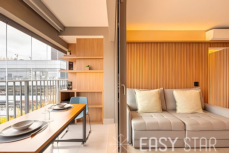 Easy Star - Charmoso Studio próximo ao Shopping Ibirapuera -