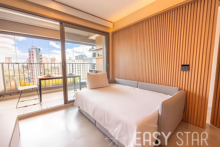 Easy Star - Charmoso Studio próximo ao Shopping Ibirapuera -
