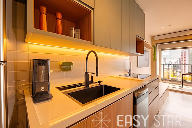 Easy Star - Charmoso Studio próximo ao Shopping Ibirapuera -
