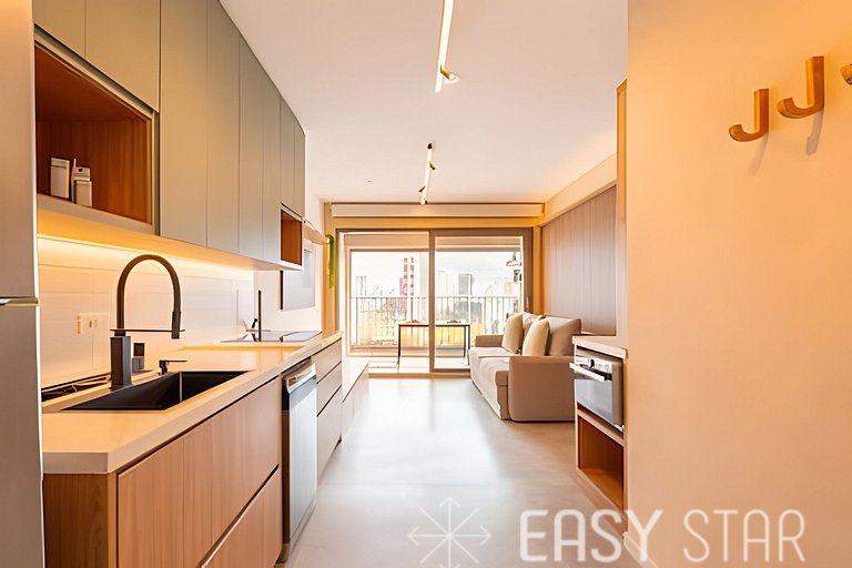 Easy Star - Charmoso Studio próximo ao Shopping Ibirapuera -