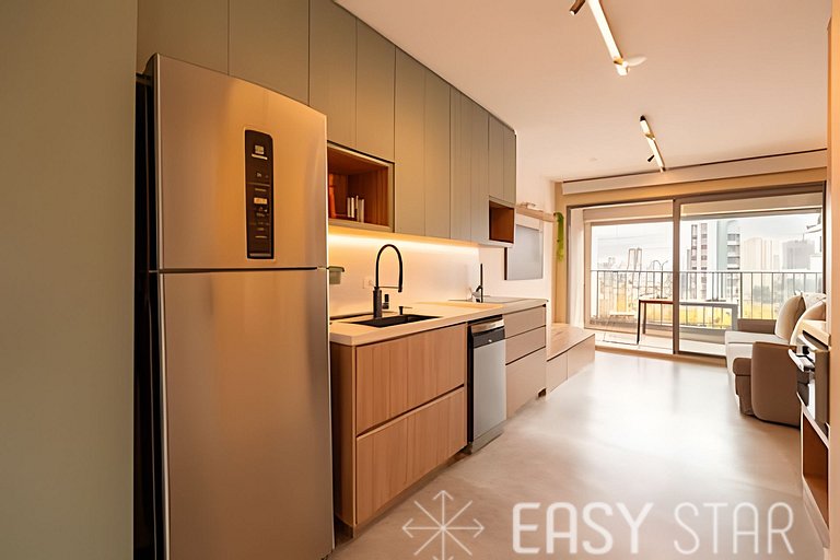 Easy Star - Charmoso Studio próximo ao Shopping Ibirapuera -