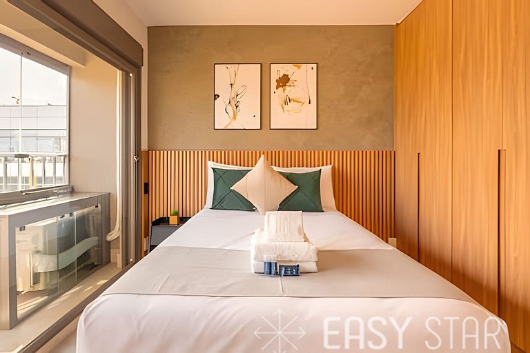 Easy Star - Charmoso Studio próximo ao Shopping Ibirapuera -