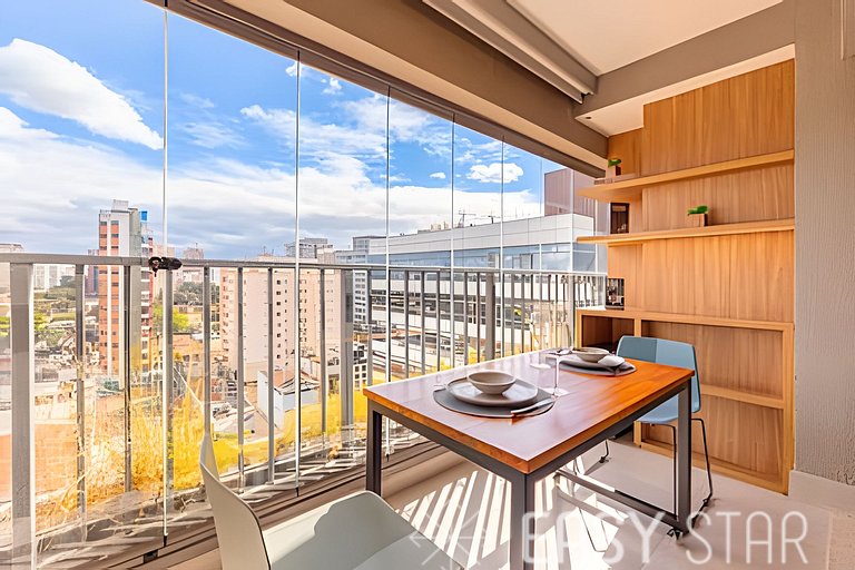 Charmoso Studio próximo ao Shopping Ibirapuera