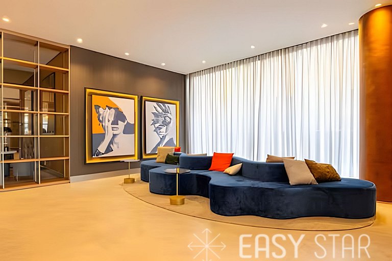 Charmoso Studio próximo ao Shopping Ibirapuera