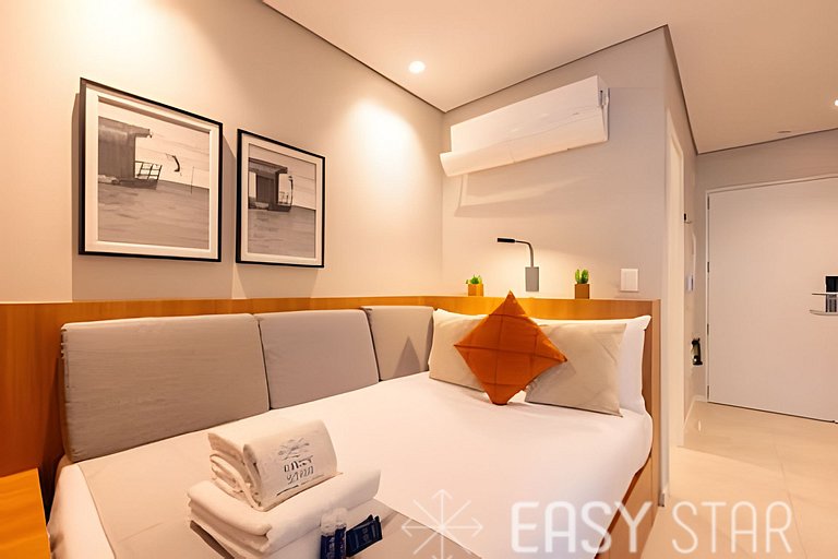 Encantador estudio cerca de Oscar Freire