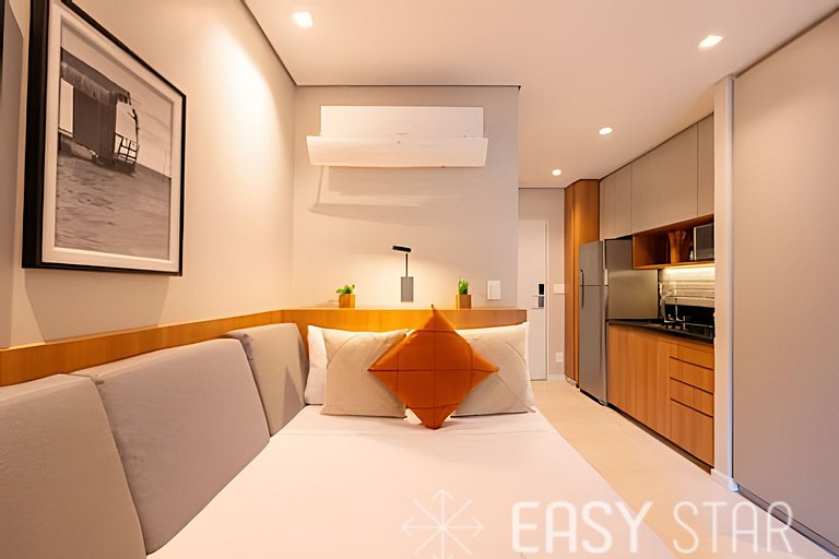 Encantador estudio cerca de Oscar Freire