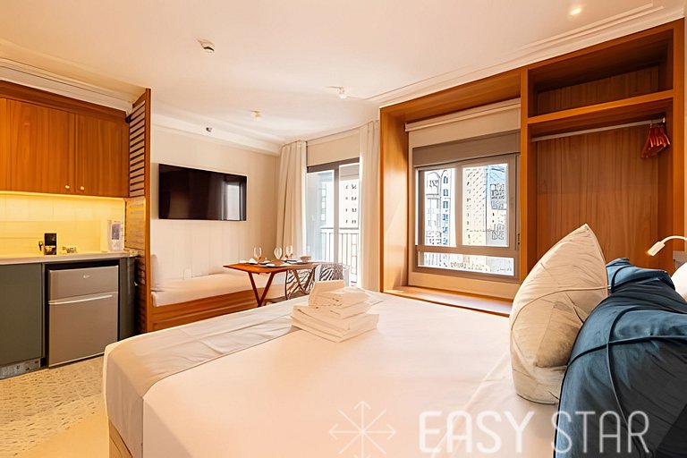 Easy Star – Encantador Estudio en el Corazón de Perdizes – X