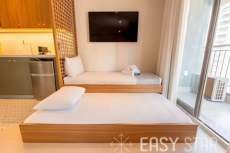 Easy Star – Encantador Estudio en el Corazón de Perdizes – X