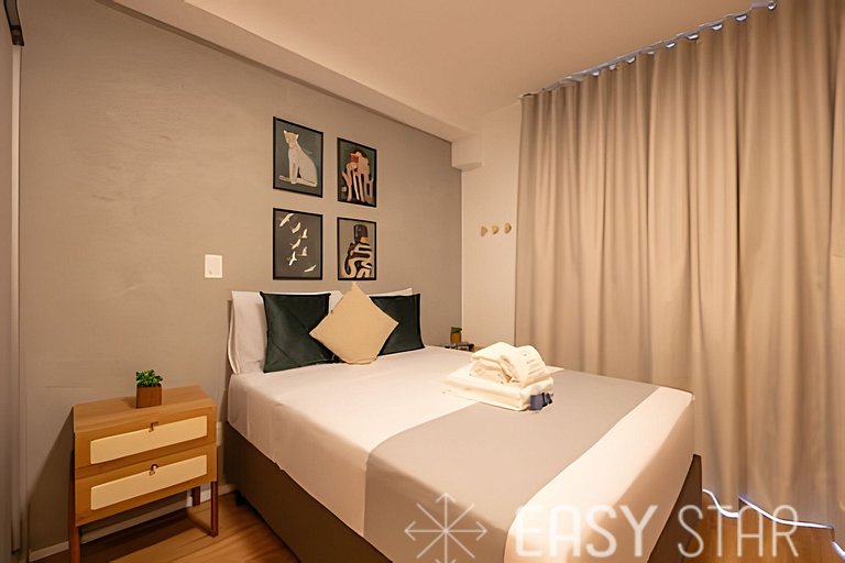Aconchegante studio próximo ao Shopping Eldorado