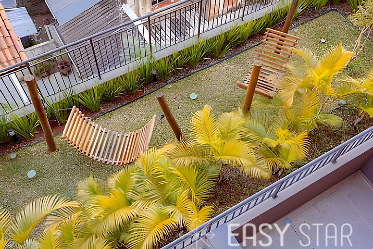 Hermoso Estudio cerca de la Estación Borba Gato