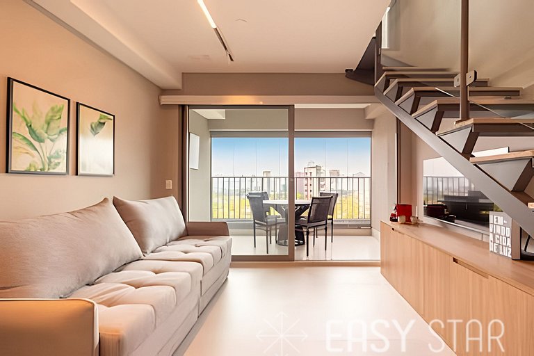 Duplex aconchegante ao lado da Estação Eucaliptos